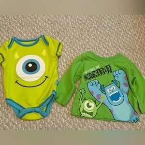 Baby Monsters Inc shirts